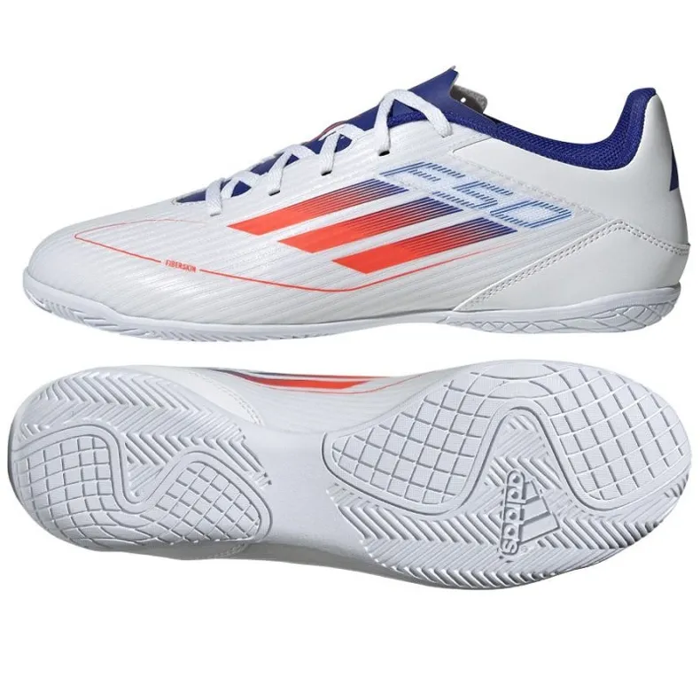 Chaussures de football Adidas F50 Club en IF1345 blanche