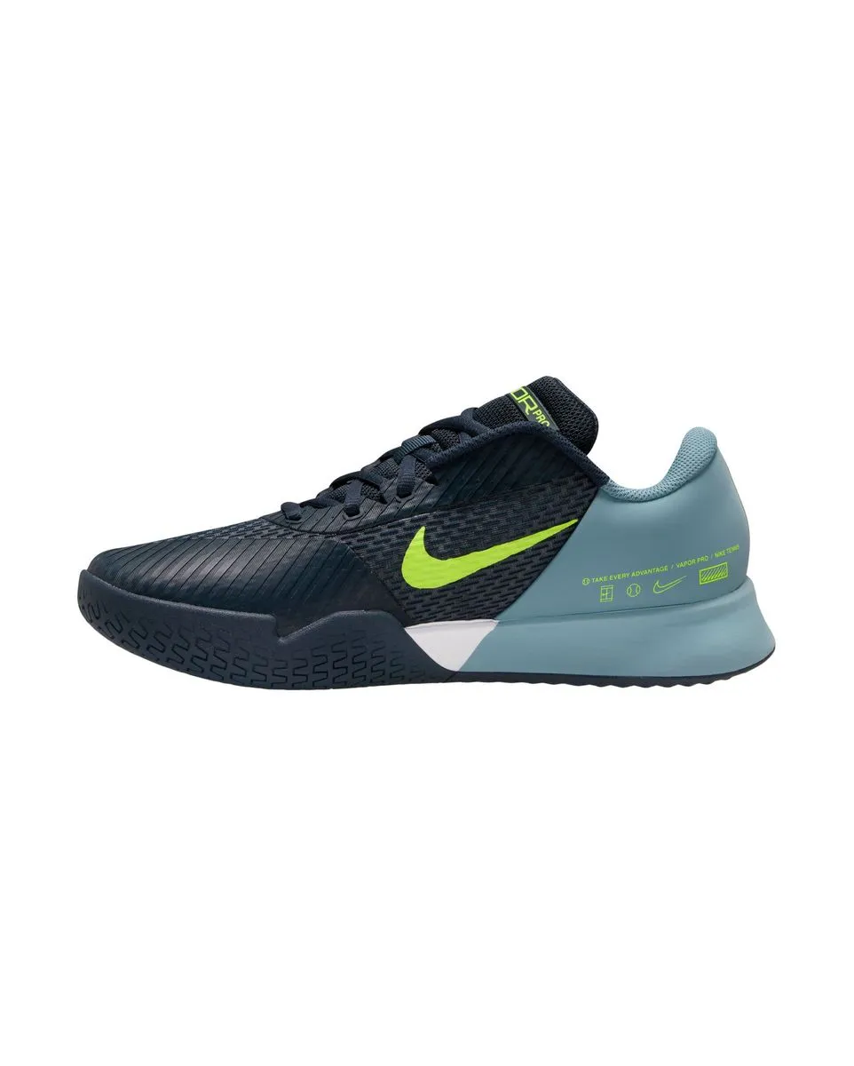 Chaussures de tennis Homme M NIKE ZOOM VAPOR PRO 2 HC Bleu