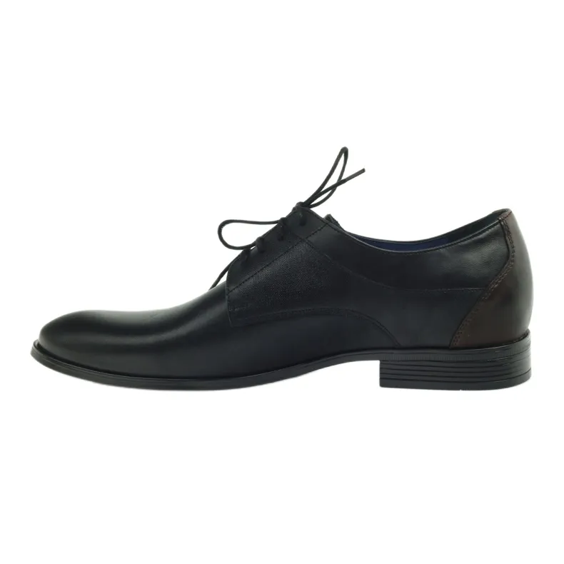 Chaussures Nikopol 1677 noires le noir brun