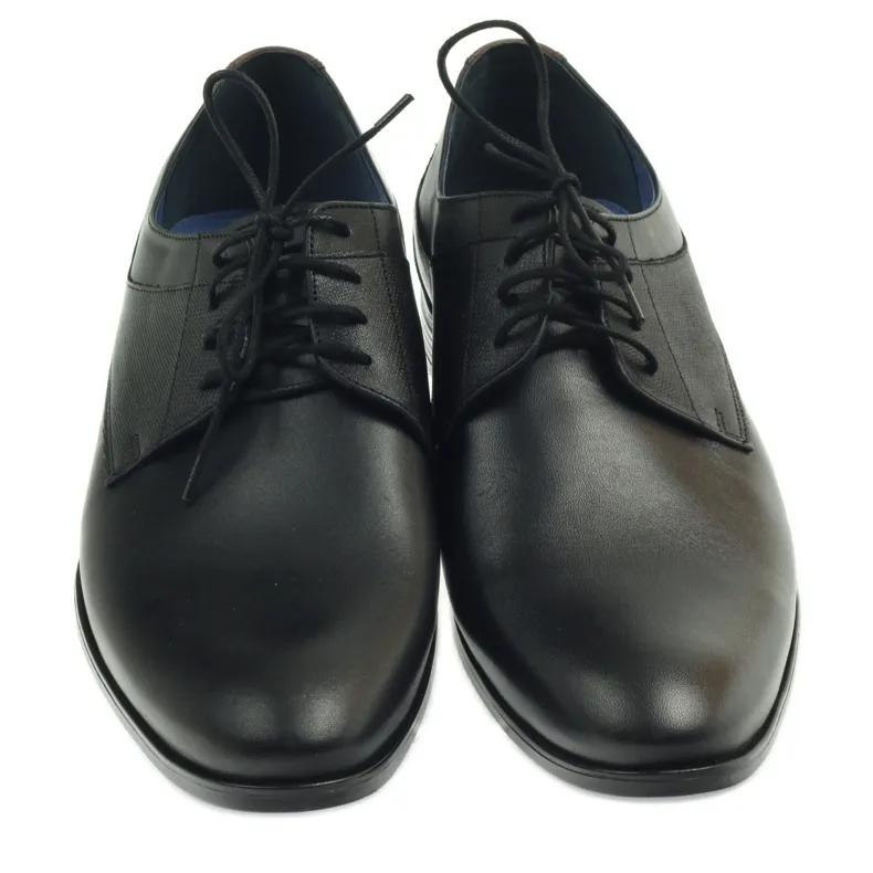 Chaussures Nikopol 1677 noires le noir brun