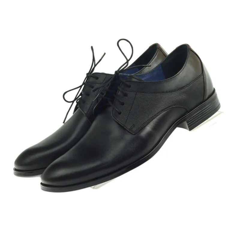 Chaussures Nikopol 1677 noires le noir brun