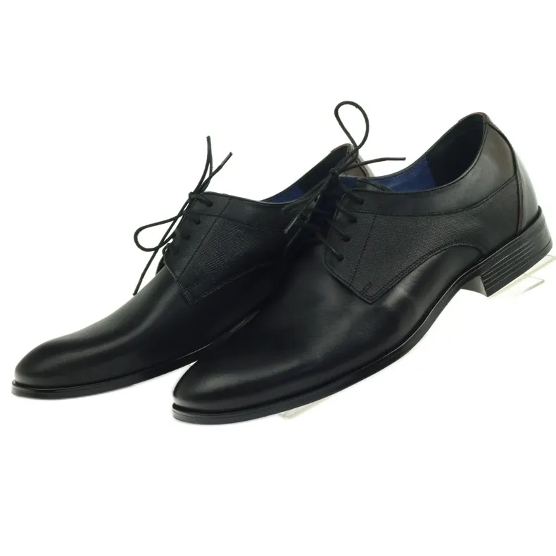 Chaussures Nikopol 1677 noires le noir brun