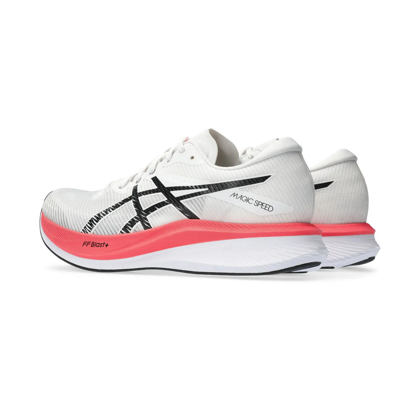 Chaussures Running ASICS Homme MAGIC SPEED 3 Blanc / Rouge / Noir AH 2023