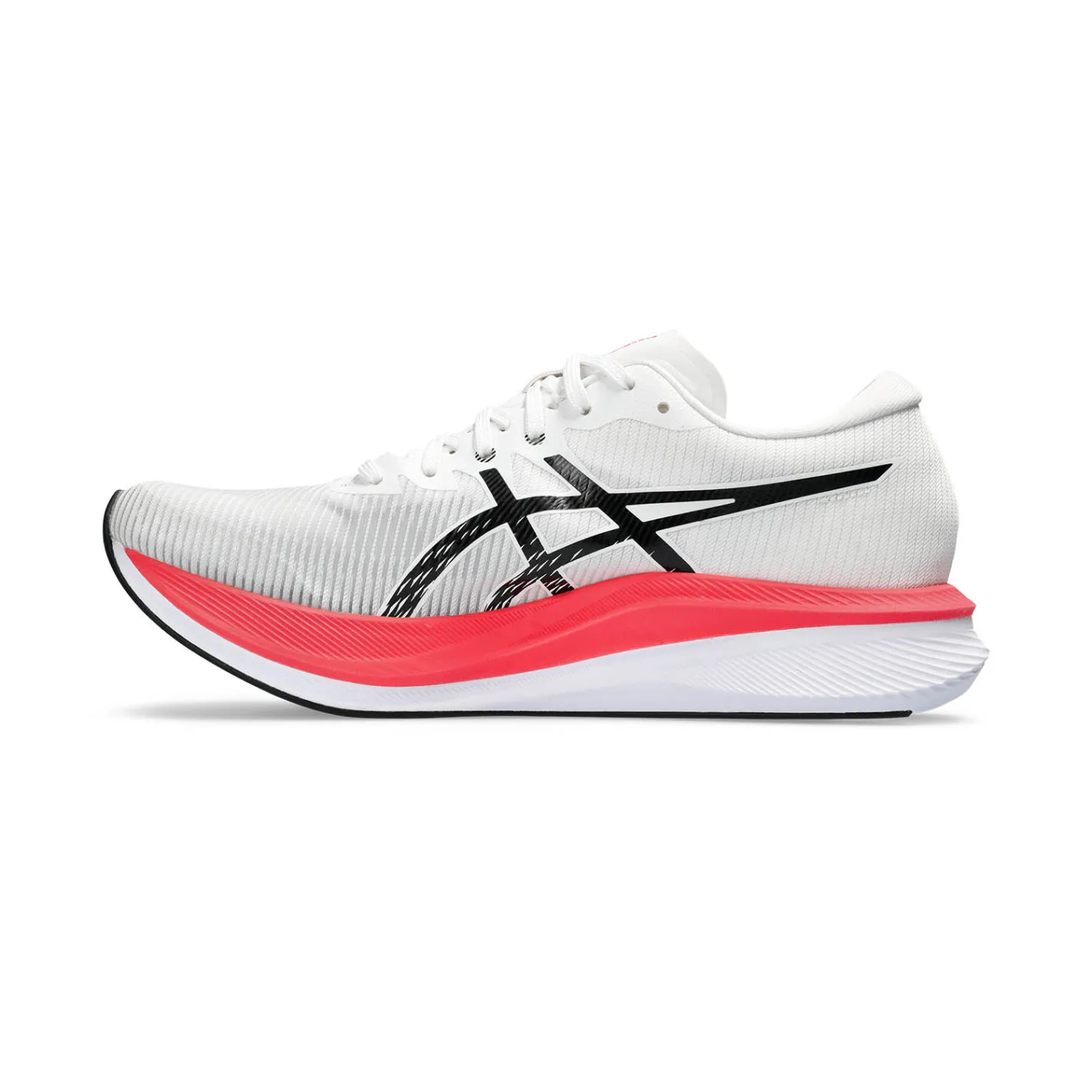 Chaussures Running ASICS Homme MAGIC SPEED 3 Blanc / Rouge / Noir AH 2023