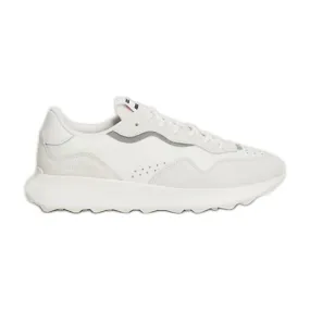 Chaussures Tommy Hilfiger Runner Mix Meterial M EM0EM01381YBL blanche