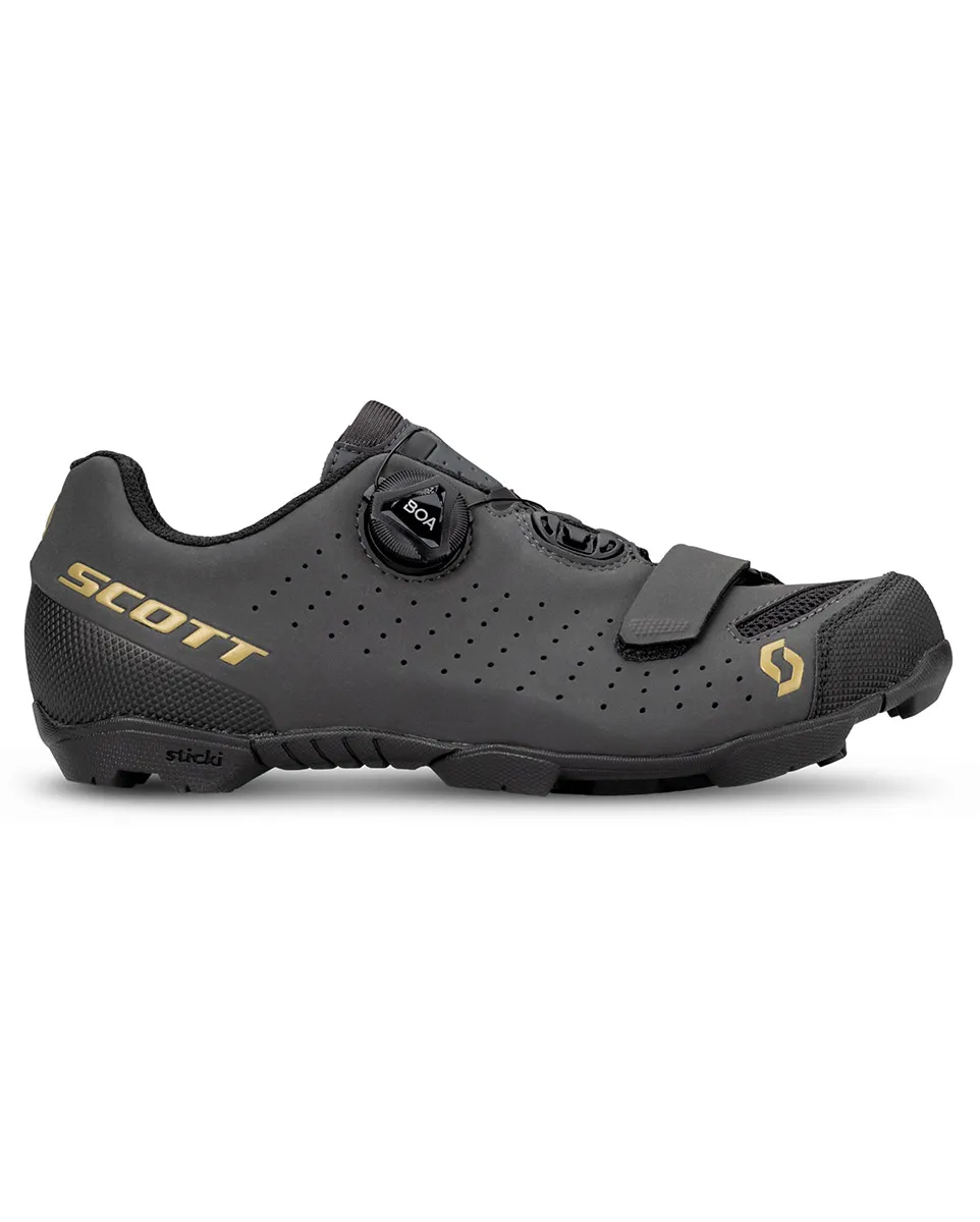 Chaussures VTT Femme MTB COMP BOA® Gris/Noir