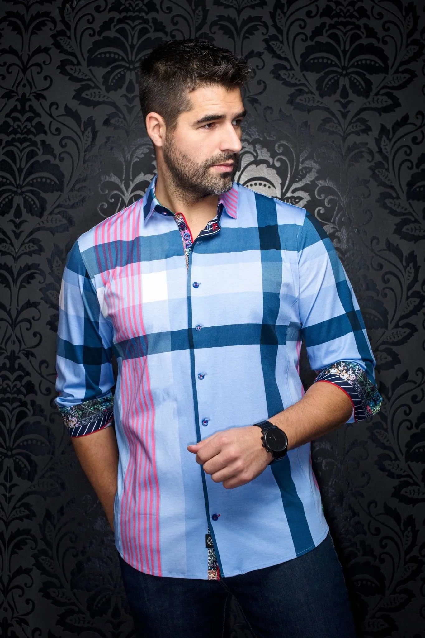 CHEMISE | AMADEUS, Light Blue