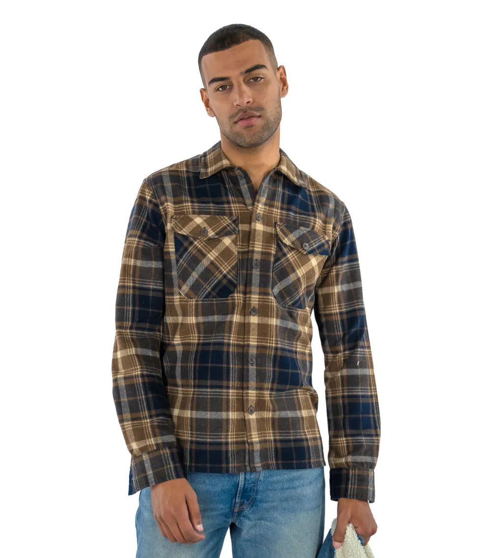 Chemise Jack & Jones avec manches longues et col normal multicolore