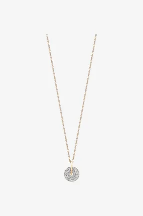 Collier en or rose Diamond Donut On Chain