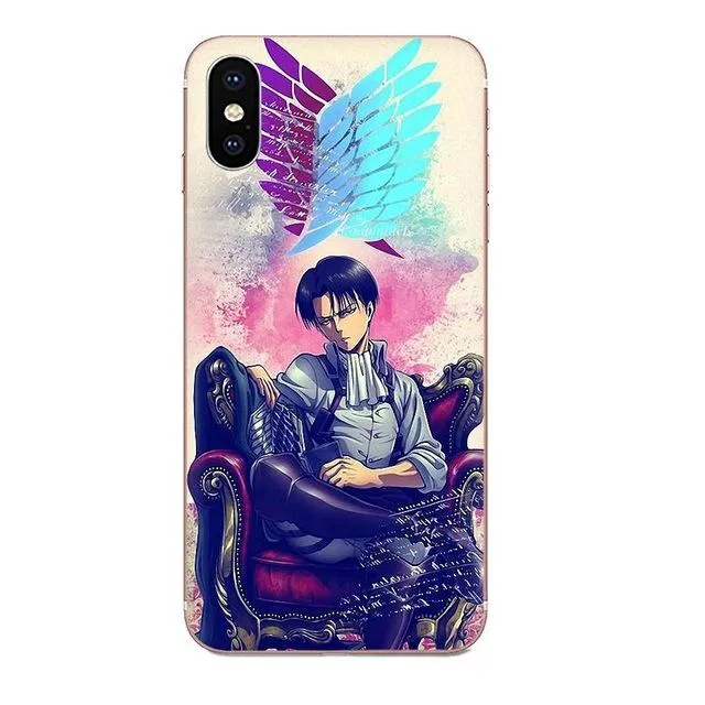 Coque Attaque des Titans LG Levi Ackerman