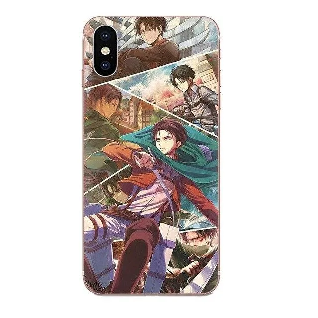 Coque Attaque des Titans LG Levi