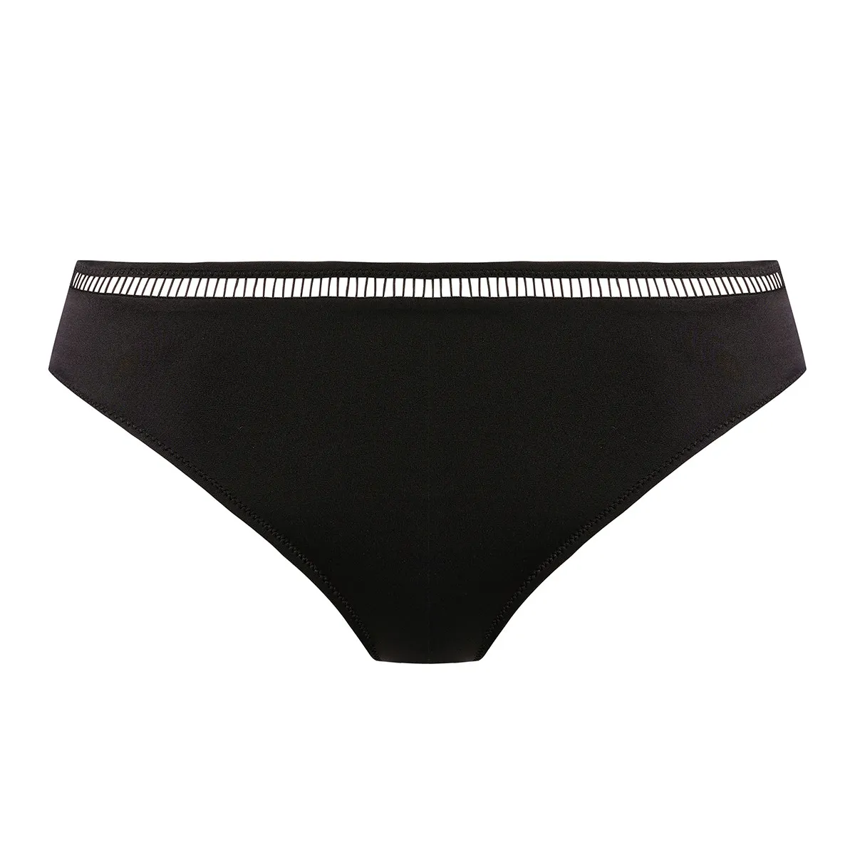 Culotte de bain unie East Hampton Noir Fantasie Swim