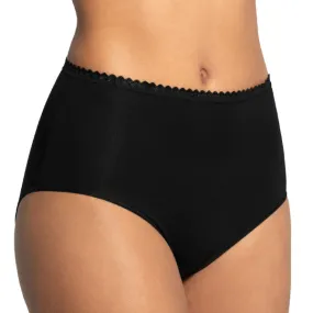 Culotte taille haute absorbante flux quotidien noir Daily ecopanties