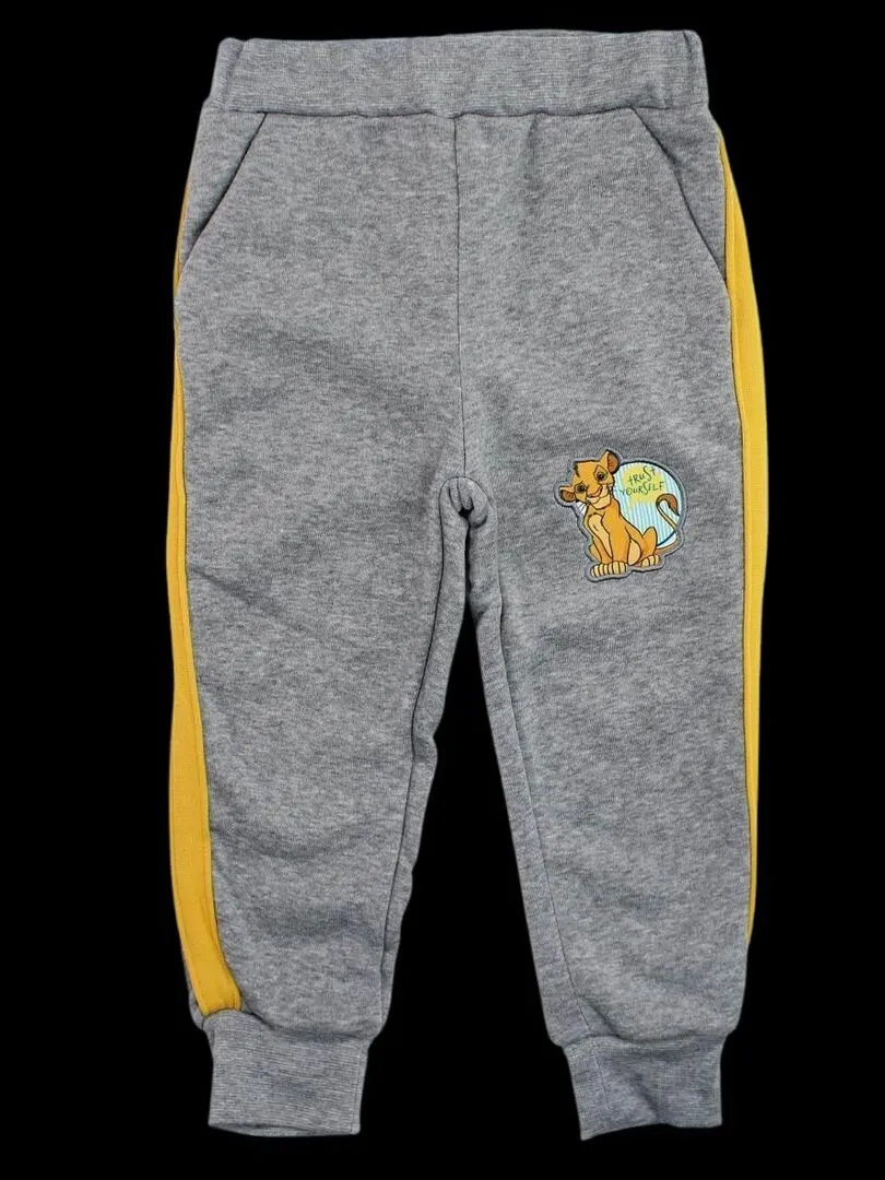 Disney - Jogging garçon imprimé Le Roi Lion - Gris