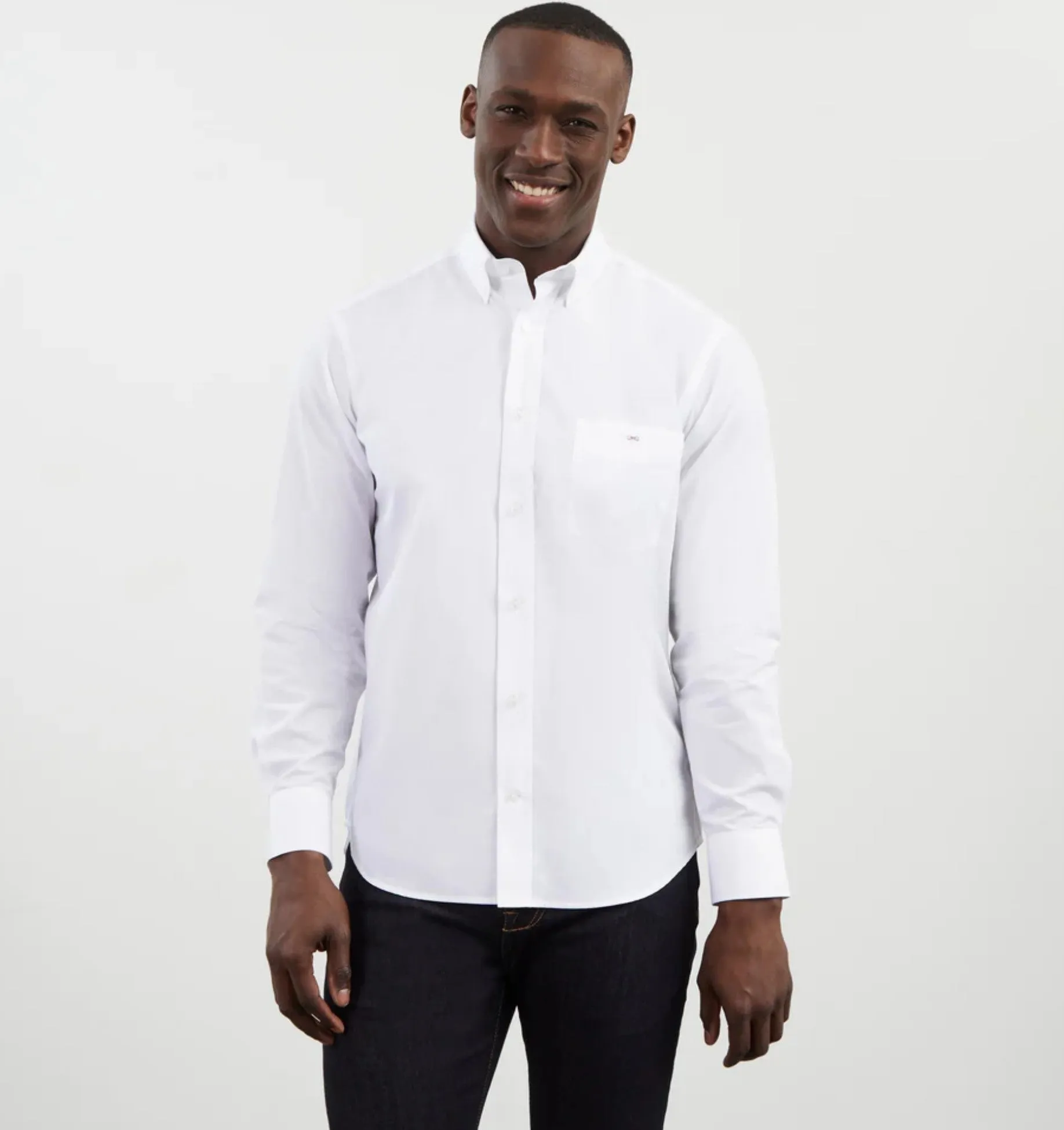 EDEN PARK CHEMISE HABILLEE COTON Blanc