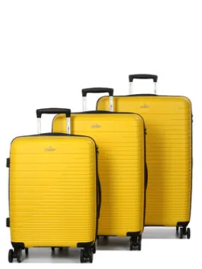 Ensemble 3 valises Madisson Naxos Jaune Canari  33703/3Ye  