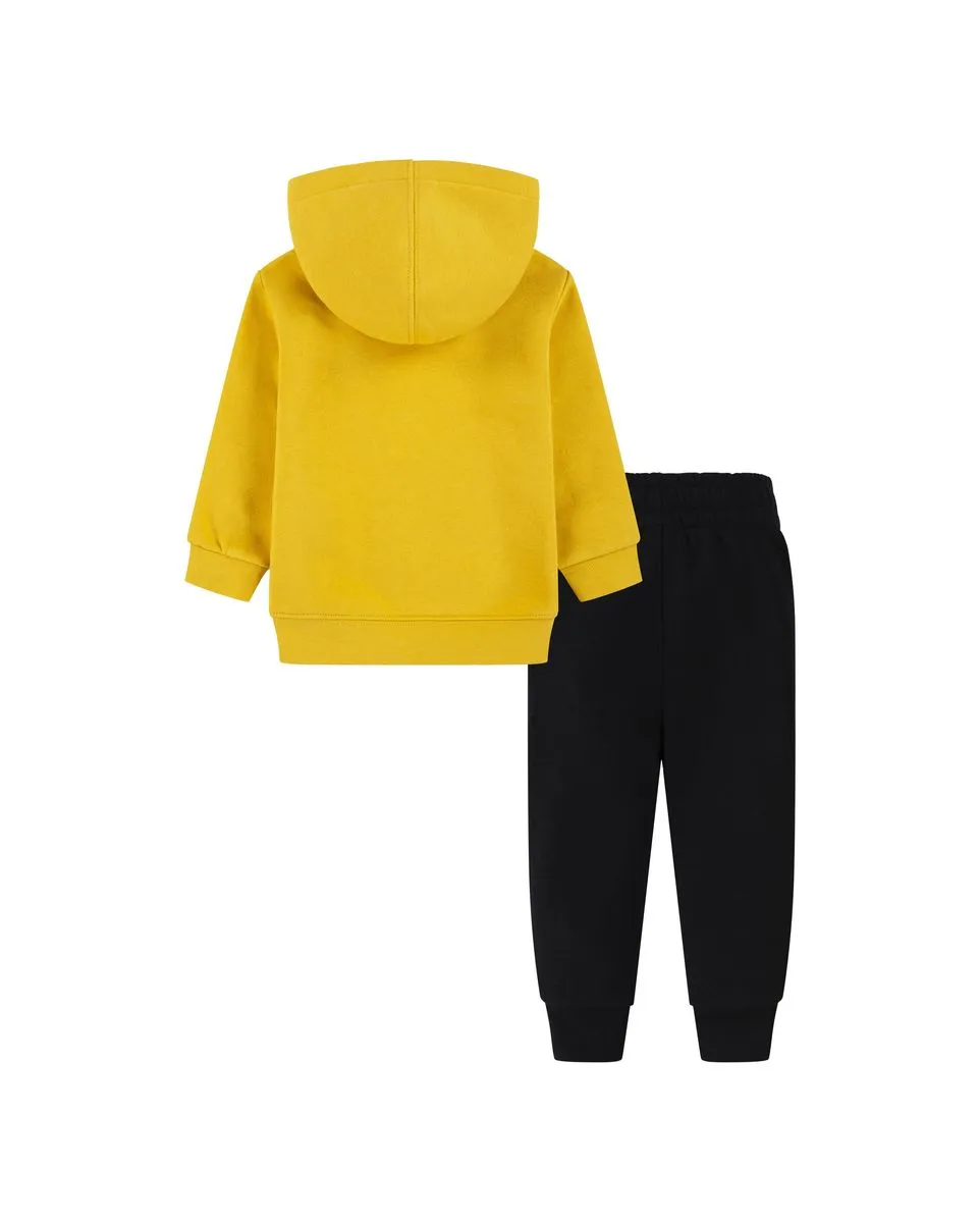 Ensemble sweat et pantalong Bébé garçon JORDAN ARCH FLC PO SET Jaune