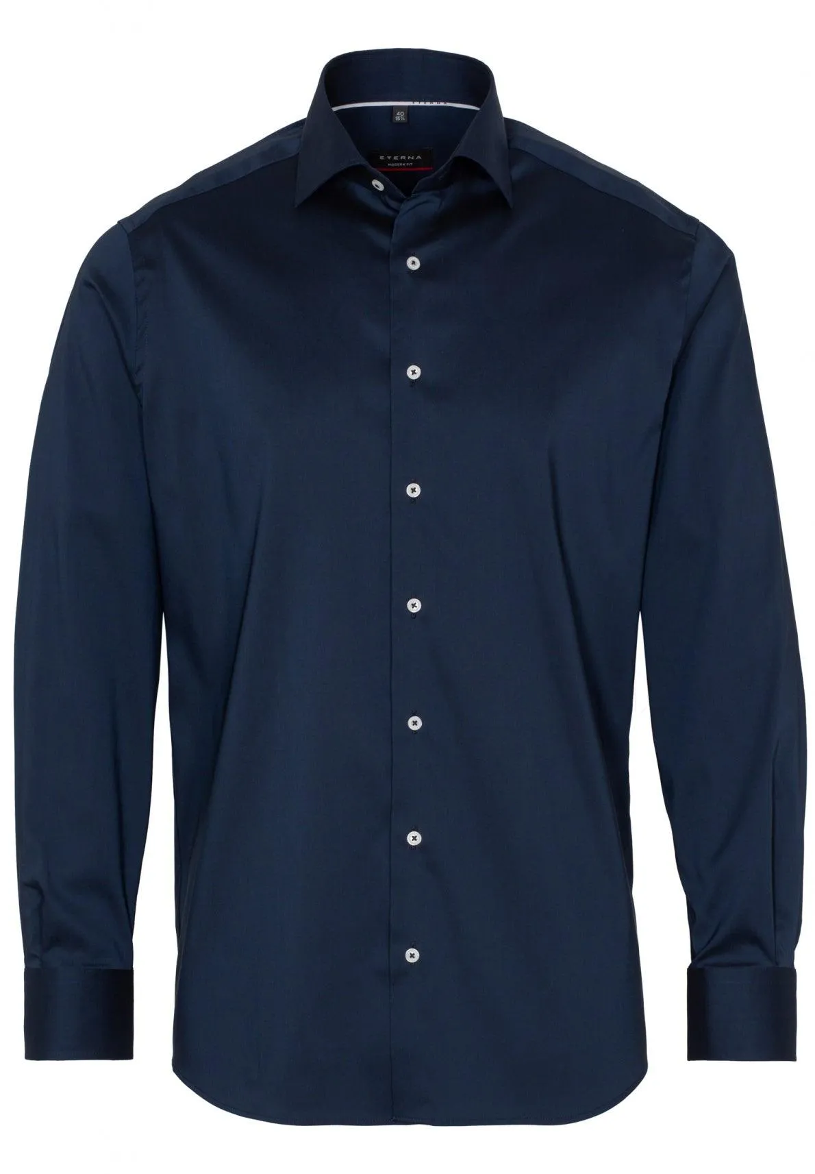 ETERNA - Chemise unie Performance manches longues - Modern Fit