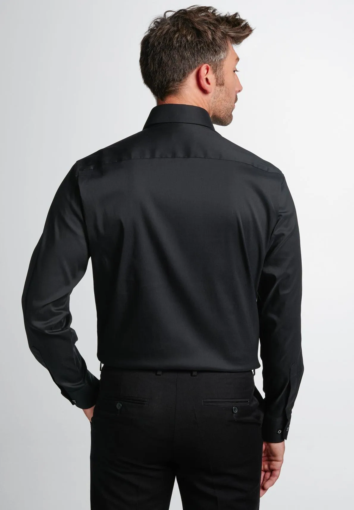 ETERNA - Chemise unie Performance manches longues - Modern Fit