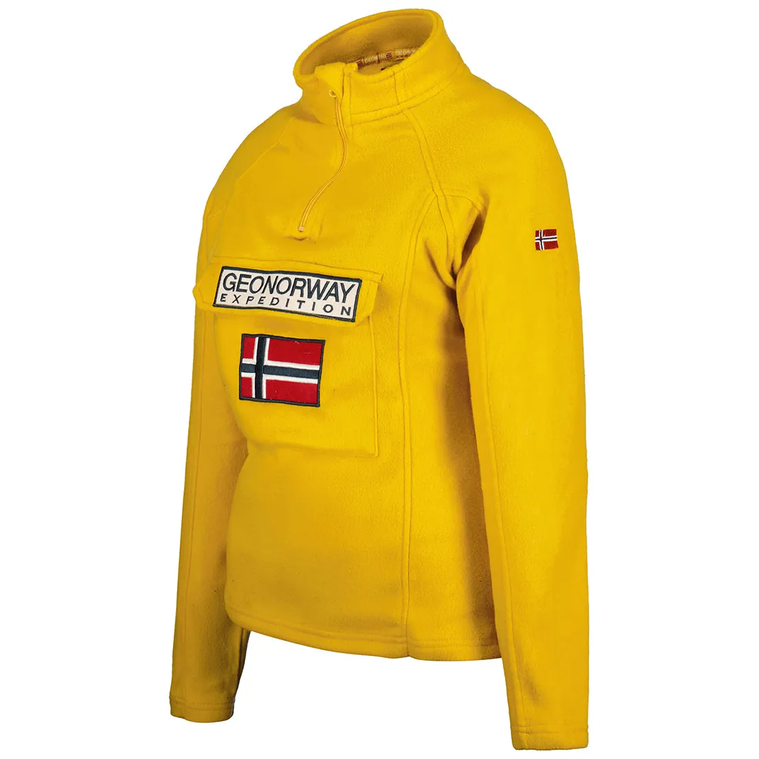 Geographical Norway TYMCLASS HZ Femme - Polaire Moutarde