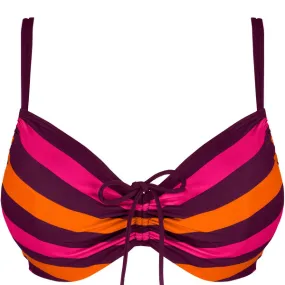 Haut de maillot de bain multi-coupes - Multicolore Prima Donna  violet | 3 Suisses