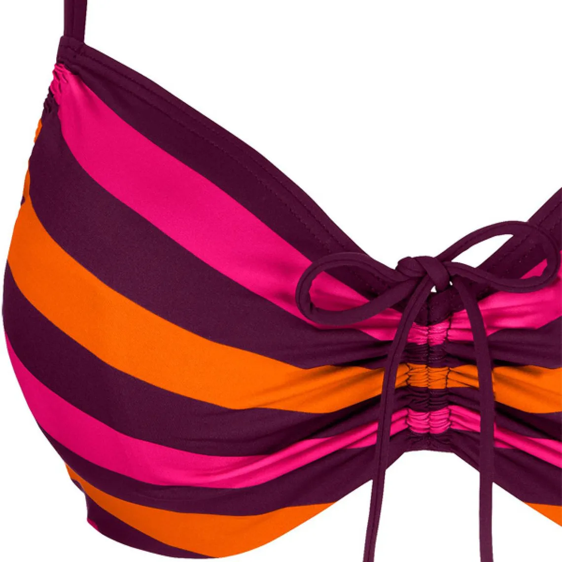 Haut de maillot de bain multi-coupes - Multicolore Prima Donna  violet | 3 Suisses