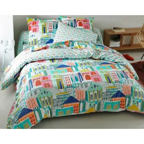 Housse de couette KLIMA - multicolore | Housse de couette 3 SUISSES