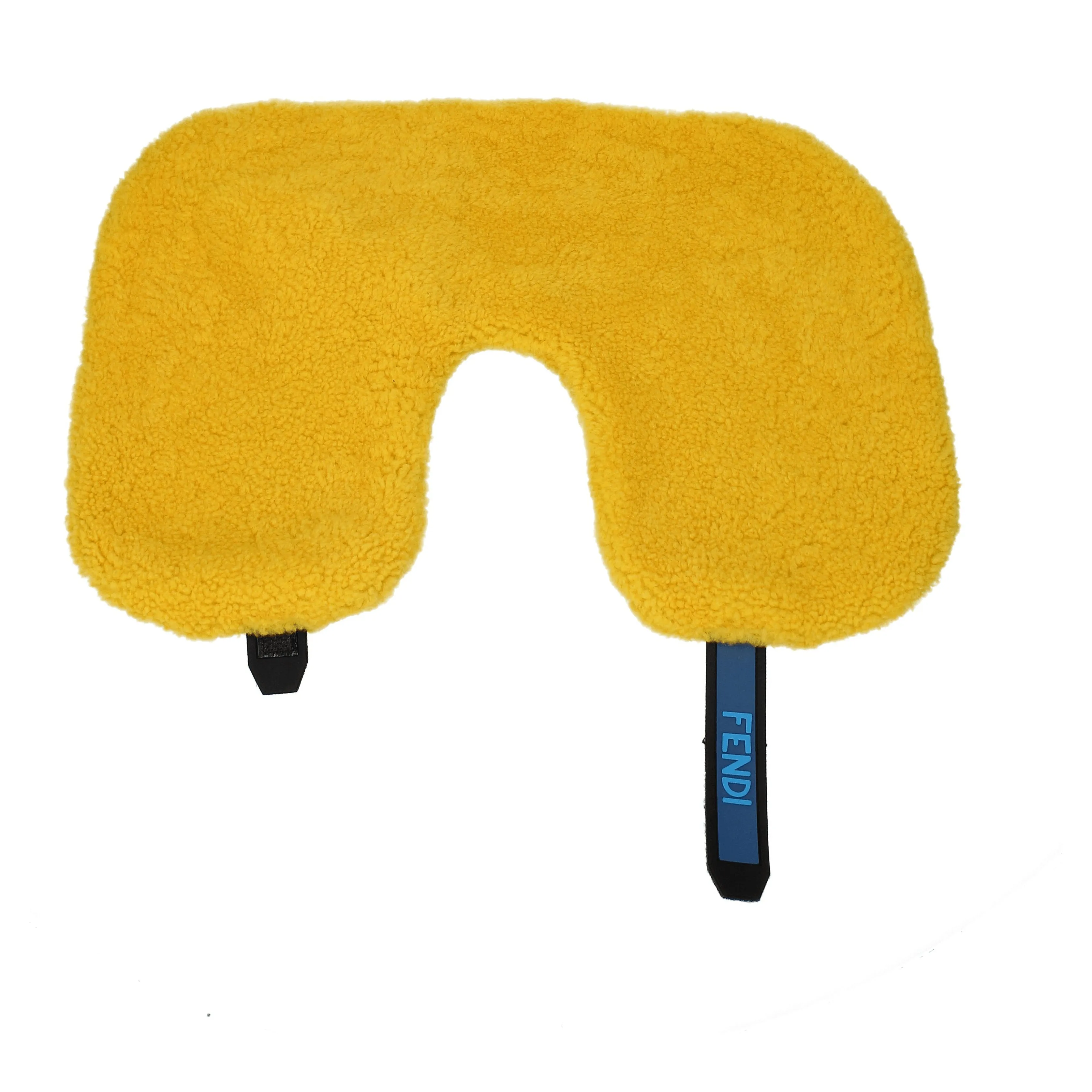 Idées de cadeaux Fendi Voyage Pillow Man Fur jaune