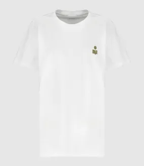 ISABEL MARANT Partager  Tee-shirt Homme Zafferh Kaki White  