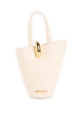 JACQUEMUS  Sac à main Le petit Bambola - Beige