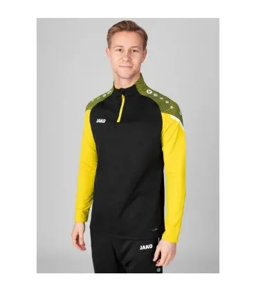 JAKO Ziptop Performance Black - Jaune