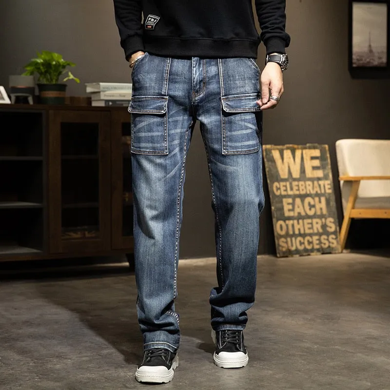 Jean Cargo Vintage Homme