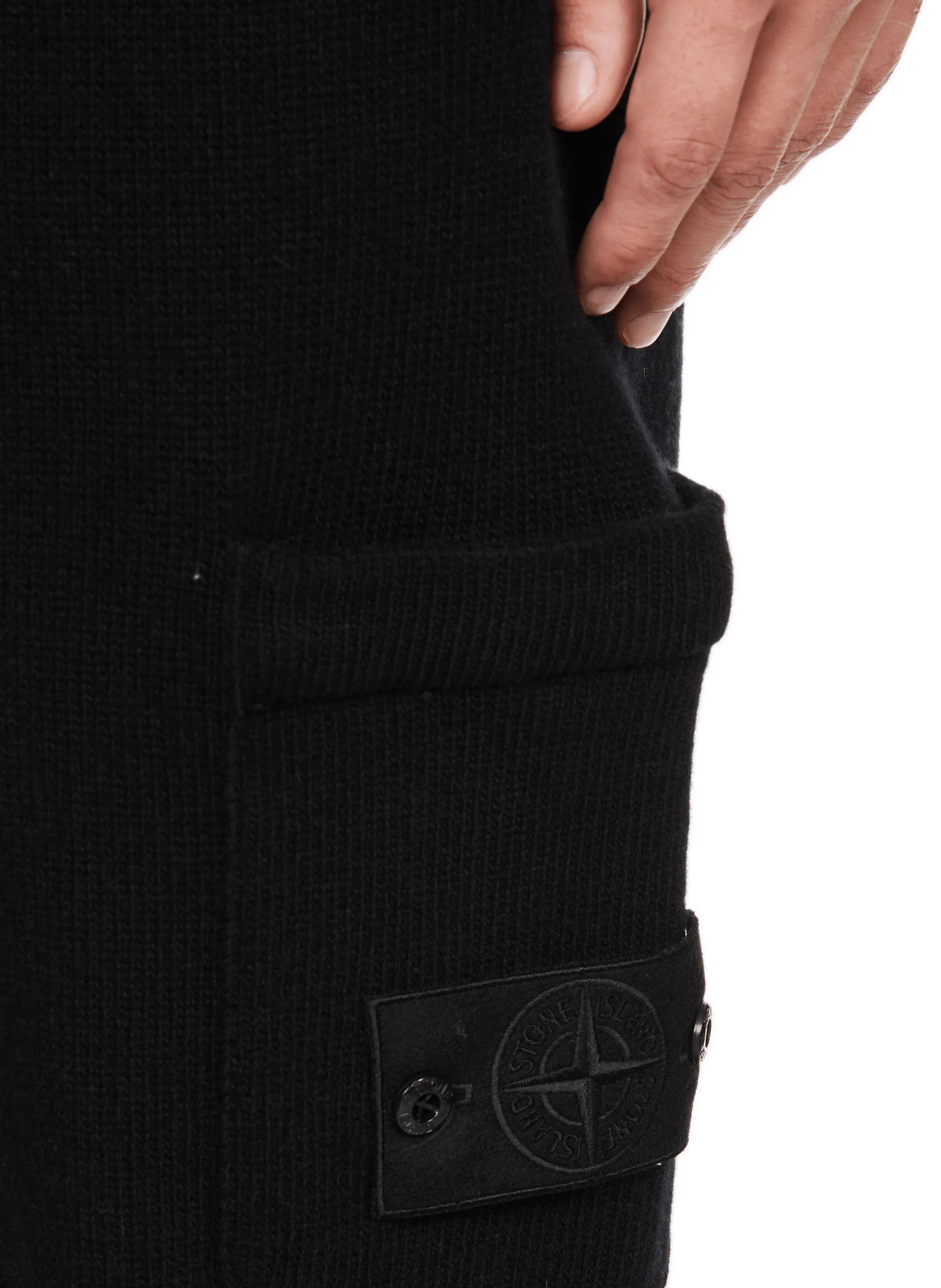 JOGGING EN LAINE VIERGE - STONE ISLAND pour HOMME | Printemps