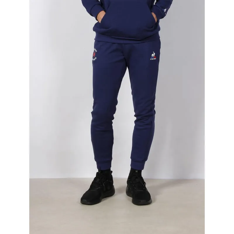 Jogging fanwear ffr bleu marine homme - Le Coq Sportif | wimod