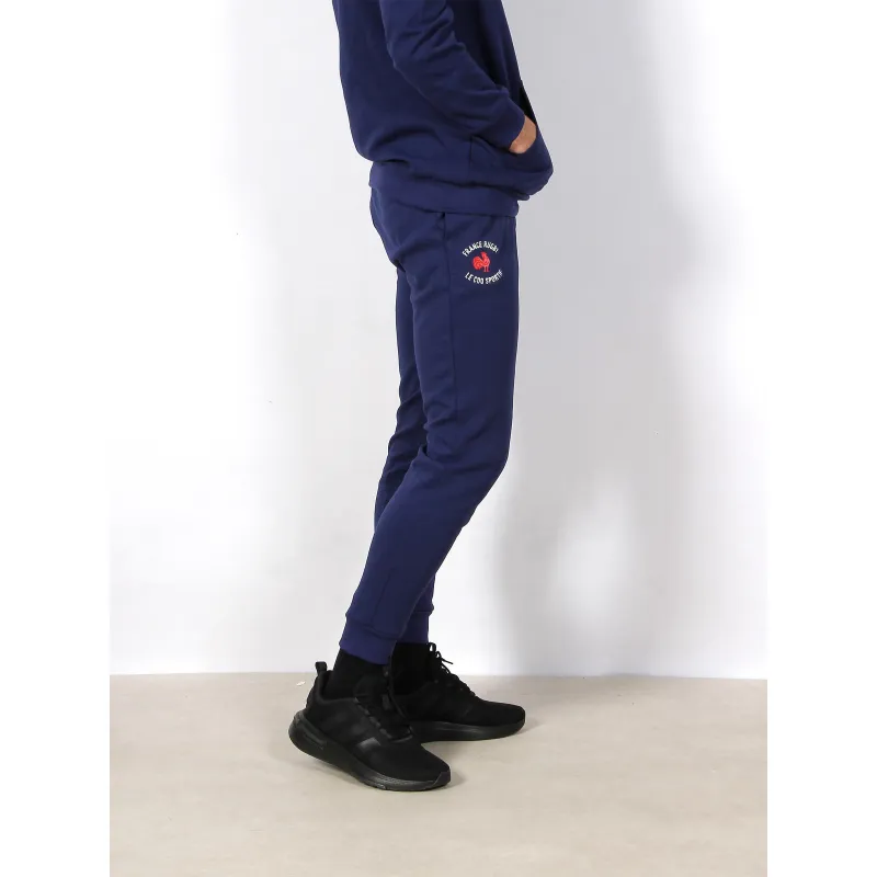 Jogging fanwear ffr bleu marine homme - Le Coq Sportif | wimod