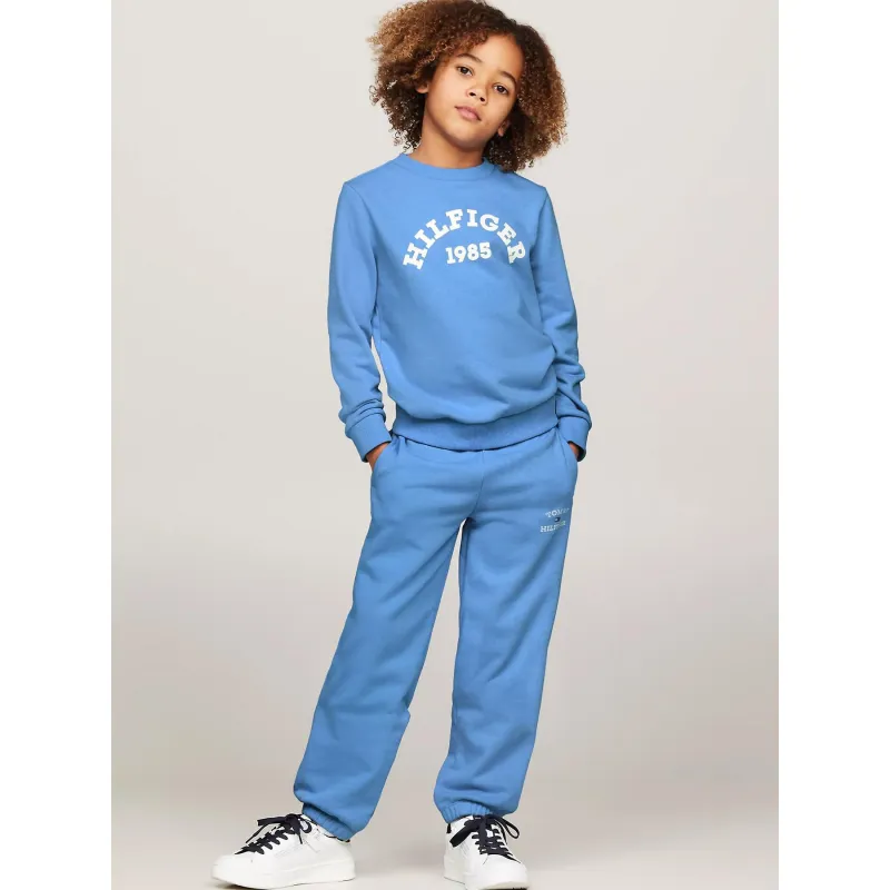 Jogging logo bleu enfant - Tommy Hilfiger | wimod