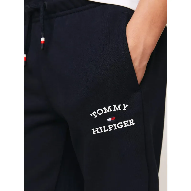 Jogging logo bleu marine enfant - Tommy Hilfiger | wimod