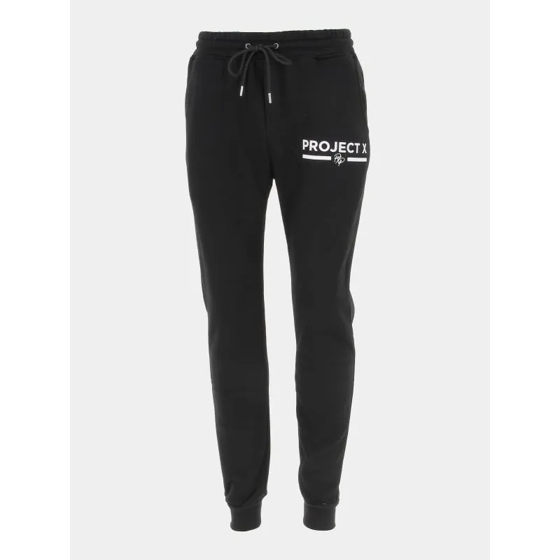 Jogging logo uni noir homme - Project X Paris | wimod