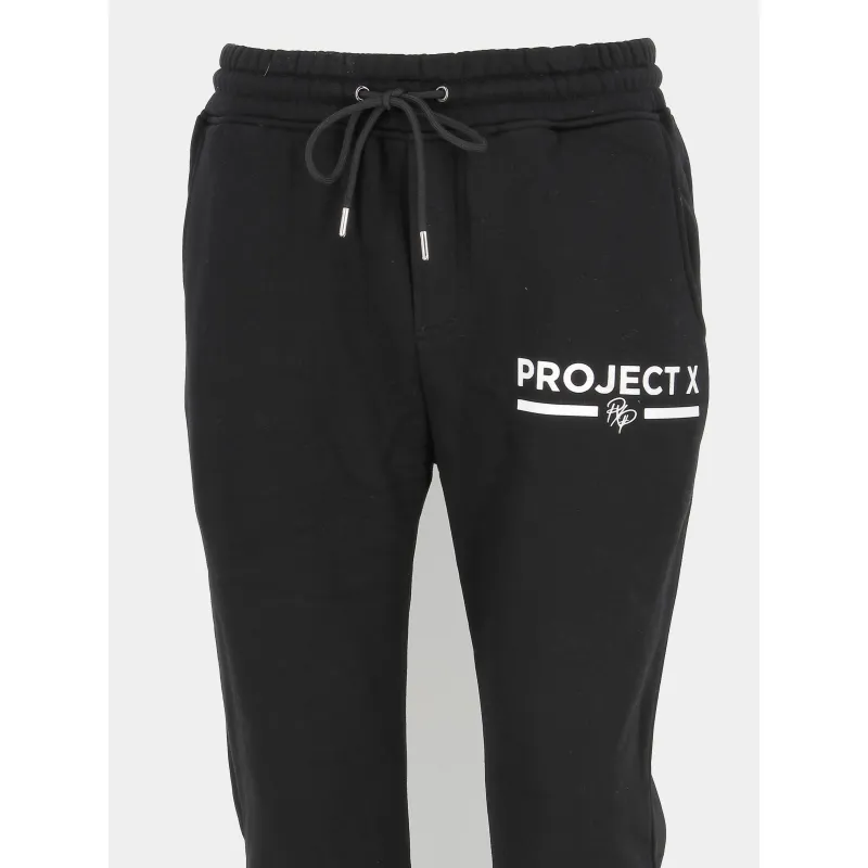 Jogging logo uni noir homme - Project X Paris | wimod