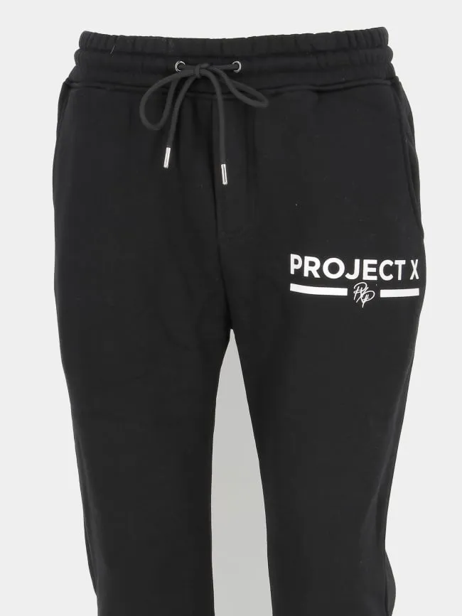 Jogging logo uni noir homme - Project X Paris | wimod