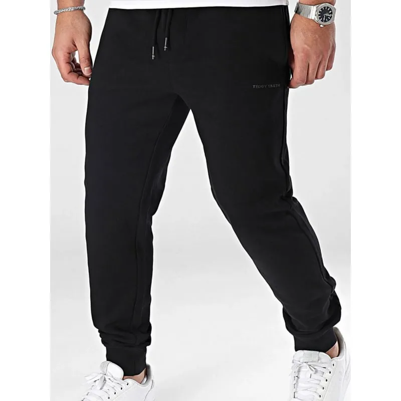 Jogging regular badge of sport noir homme | wimod