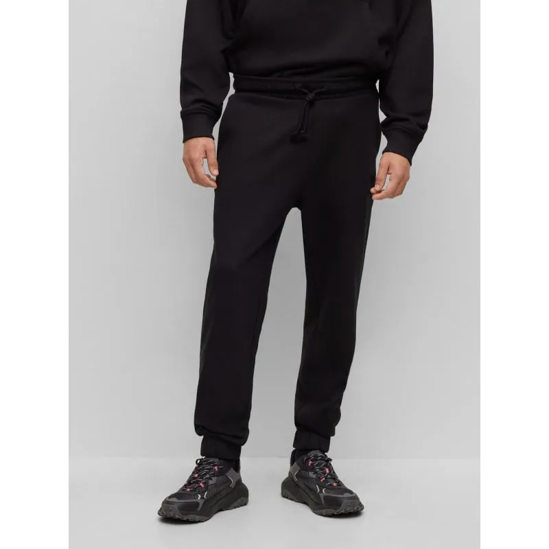 Jogging uni logo embossé dchard noir homme - Hugo | wimod