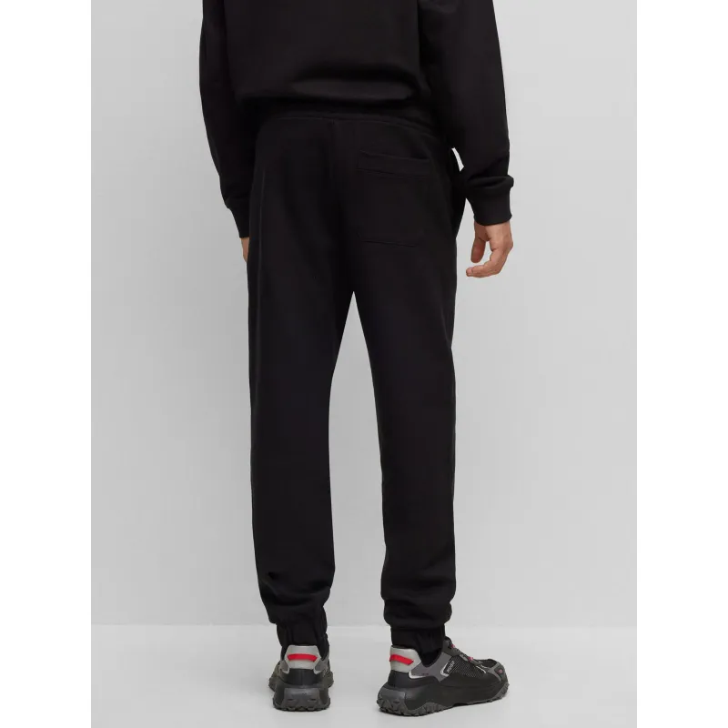 Jogging uni logo embossé dchard noir homme - Hugo | wimod