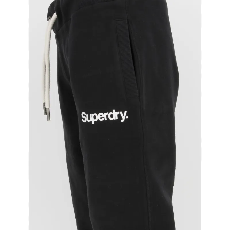 Jogging vintage classic noir homme - Superdry | wimod