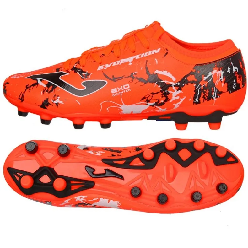 Joma Evolution 2307 Fg M EVOW2307FG chaussures de football rouge