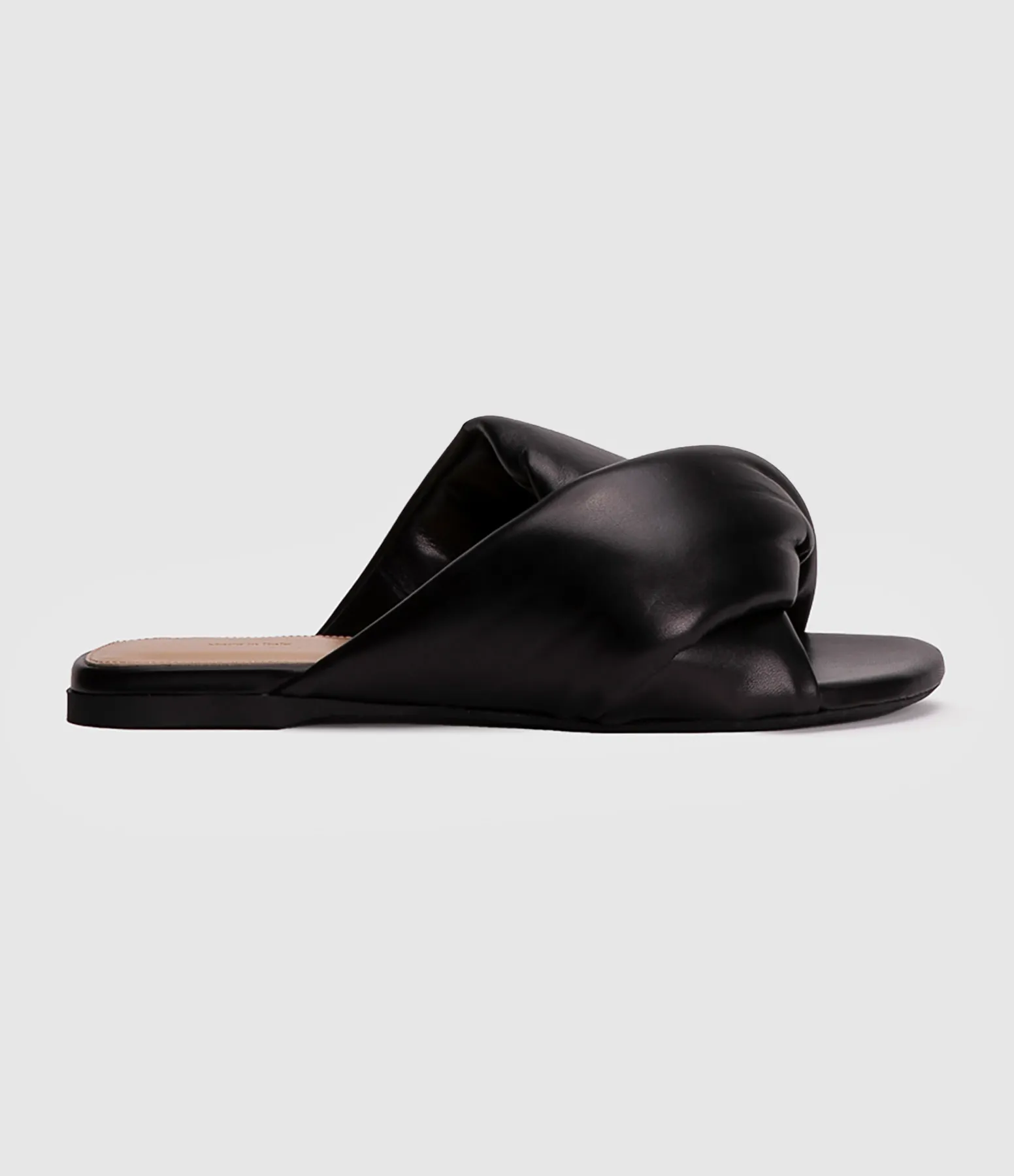 JW ANDERSON Partager  Sandales Flat Twist Black  