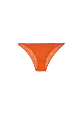 LA NOUVELLE  Culotte en dentelle - Orange