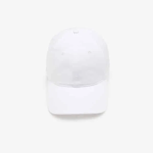 LACOSTE Casquette mixte blanc en coton - SPORT AVENTURE