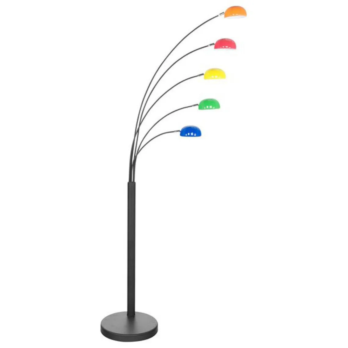 Lampadaire 5 branches multicolore LAROCHE | Lampadaire 3 SUISSES