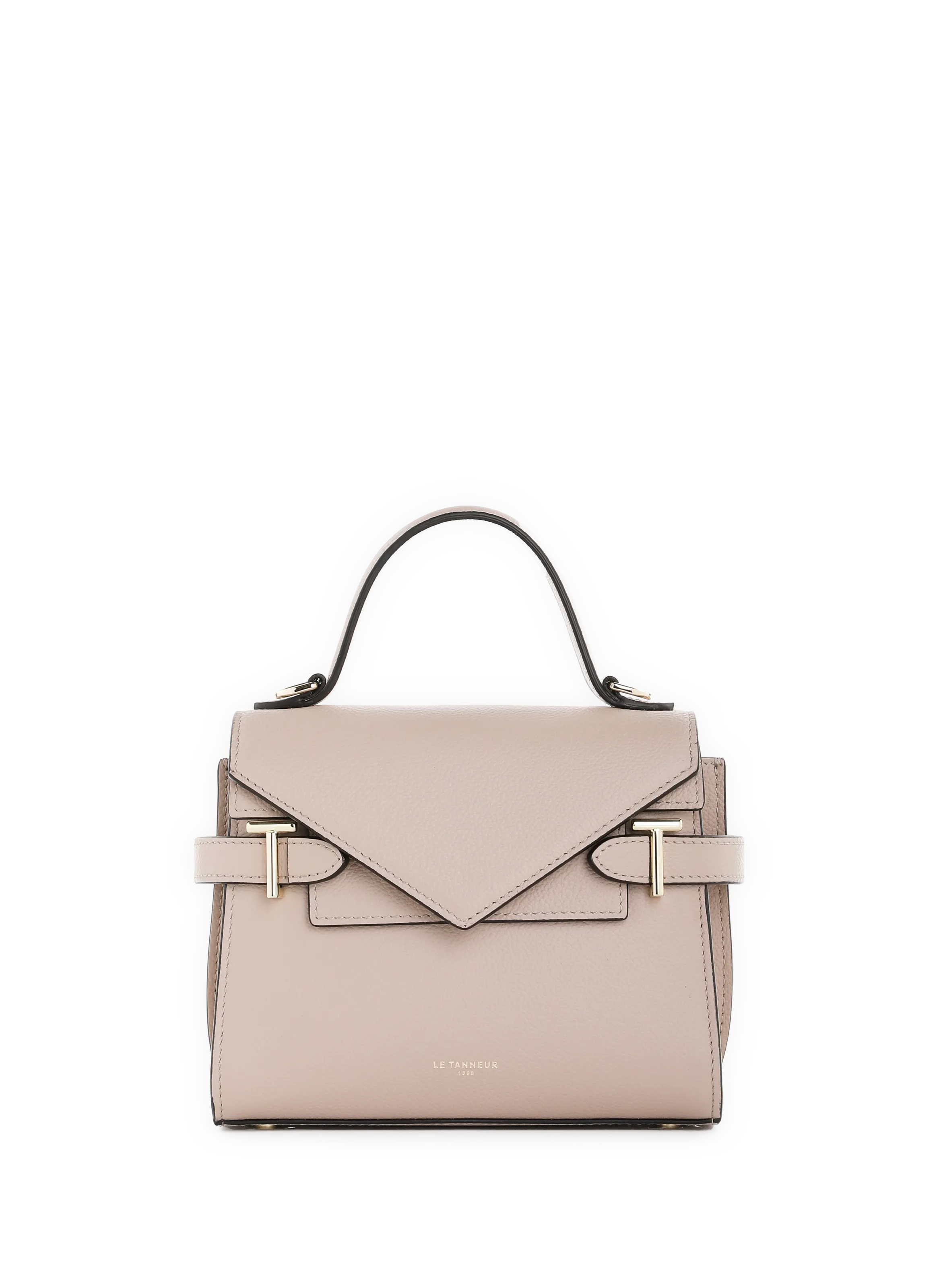 LE TANNEUR  Sac à main Emilie en cuir - Beige